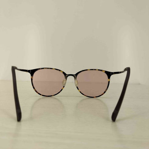 ゾフ zoff SUNCUTGlasses/UV100%CUT ボストンサングラス デミ柄 レディース 54□18-144