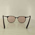 ゾフ zoff SUNCUTGlasses/UV100%CUT ボストンサングラス デミ柄 レディース 54□18-144