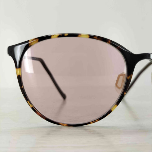 ゾフ zoff SUNCUTGlasses/UV100%CUT ボストンサングラス デミ柄 レディース 54□18-144