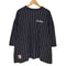 ウィリーチャバリア WILLY CHAVARRIA ビッグシルエットストライプTシャツ street メンズ M