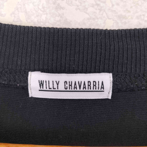 ウィリーチャバリア WILLY CHAVARRIA ビッグシルエットストライプTシャツ street メンズ M