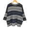 ウィリーチャバリア WILLY CHAVARRIA ビッグシルエットボーダー柄ポケットTシャツ street メンズ M