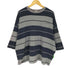ウィリーチャバリア WILLY CHAVARRIA ビッグシルエットボーダー柄ポケットTシャツ street メンズ M