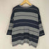 ウィリーチャバリア WILLY CHAVARRIA ビッグシルエットボーダー柄ポケットTシャツ street メンズ M