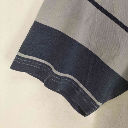 ウィリーチャバリア WILLY CHAVARRIA ビッグシルエットボーダー柄ポケットTシャツ street メンズ M