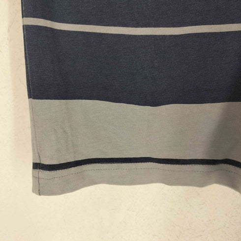ウィリーチャバリア WILLY CHAVARRIA ビッグシルエットボーダー柄ポケットTシャツ street メンズ M