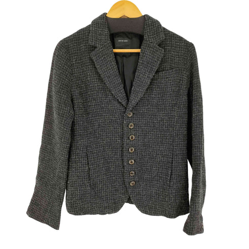 パドカレ pas de calais ウール&リネン テーラードジャケット レディース JPN:38