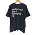 ギルダン GILDAN welcome back new york フロントプリントクルーネックTシャツ メンズ XL