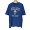 ヘインズ Hanes 90s USA製 袖裾シングル WILLIAMS 4 ナンバリングクルーネックTシャツ メンズ XL