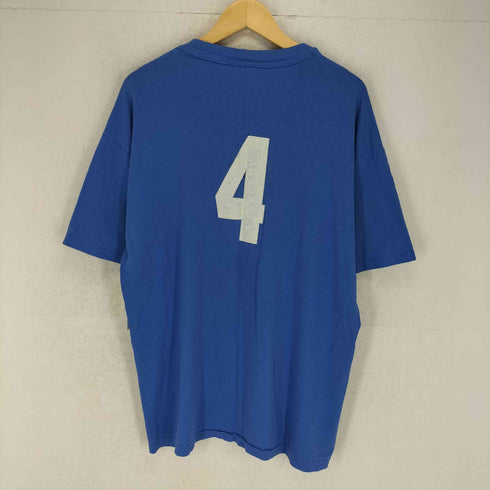 ヘインズ Hanes 90s USA製 袖裾シングル WILLIAMS 4 ナンバリングクルーネックTシャツ メンズ XL