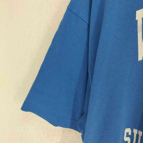 ヘインズ Hanes 90s USA製 袖裾シングル WILLIAMS 4 ナンバリングクルーネックTシャツ メンズ XL