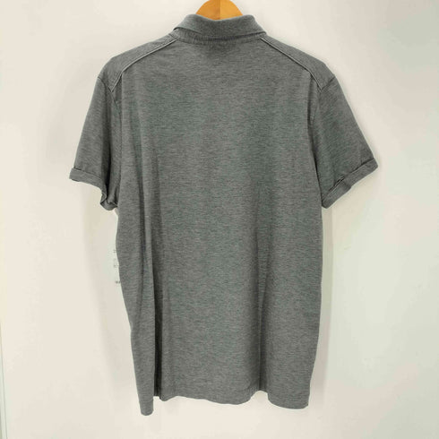 ボスヒューゴボス BOSS HUGO BOSS SLIM FIT SILK COTTON シルク 半袖 ポロシャツ メンズ import:XL