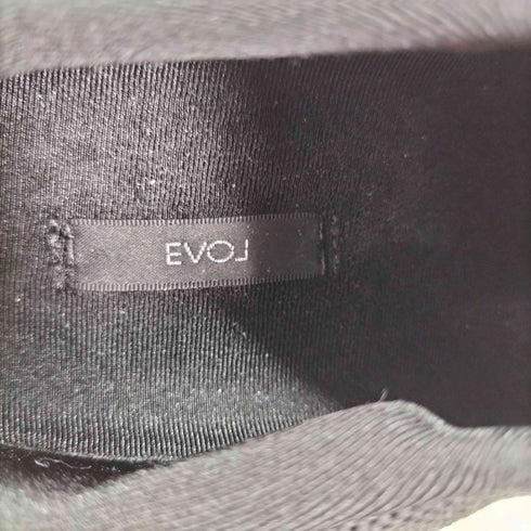 イーボル EVOL ヒールアップニットスニーカー レディース LL