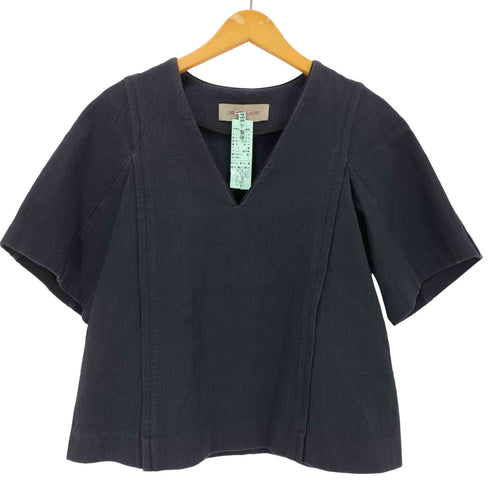 ザシークレットクローゼット THE SECRETCLOSET シームデザインVネック S/S カットソー レディース 2