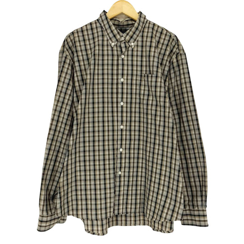 ドッカーズ DOCKERS チェック柄ボタンダウンシャツ メンズ import:XXL