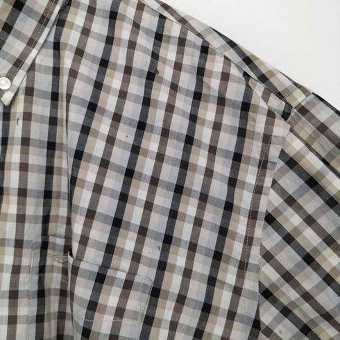 ドッカーズ DOCKERS チェック柄ボタンダウンシャツ メンズ import:XXL