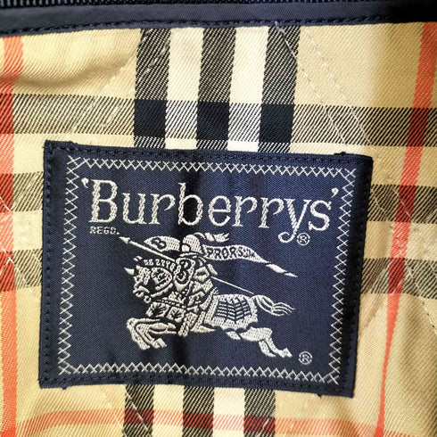 バーバリーズ BURBERRYS 80s ノバチェックライナー付き Balmacaan Coat メンズ