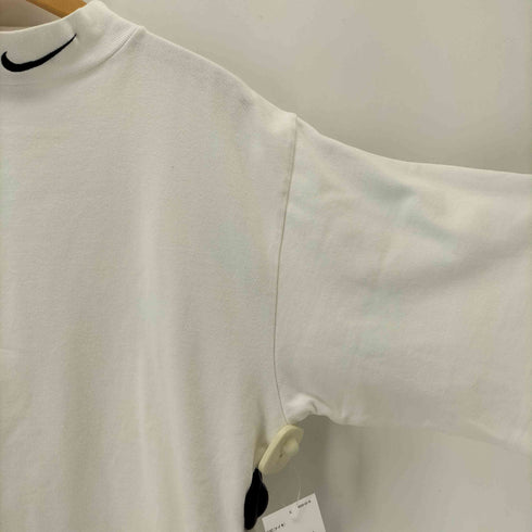 ナイキ NIKE 90s 白タグ スウッシュ モックネックTシャツ メンズ M