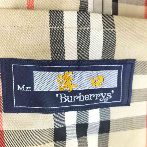バーバリーズ BURBERRYS 80s 裏地ノバチェック Balmacaan Coat メンズ