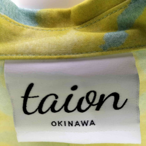 TAION OKINAWA ハイビスカス ドルマンシャツ レディース