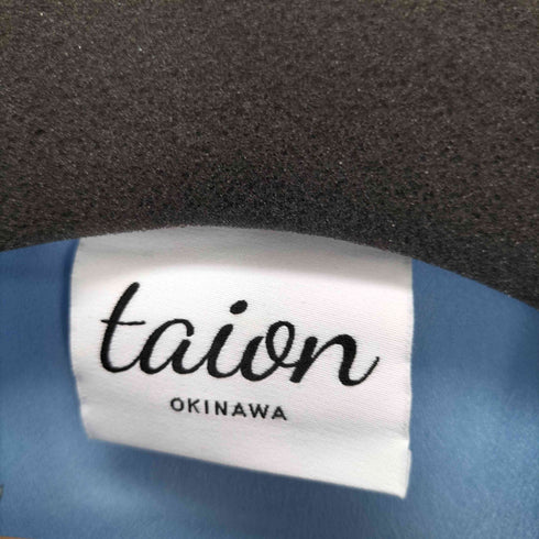 TAION OKINAWA バンドカラーボックスシャツ レディース