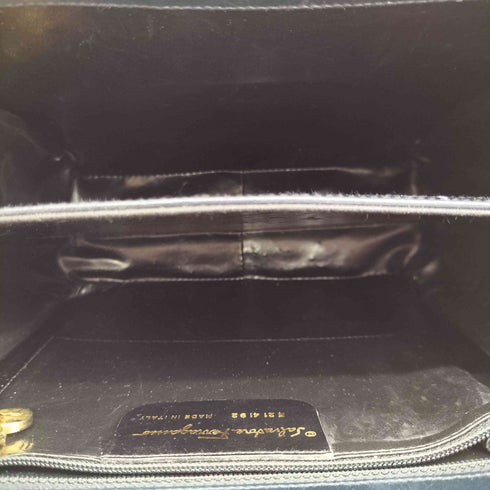 サルヴァトーレフェラガモ Salvatore Ferragamo ガンチーニ レザー ハンドバッグ レディース