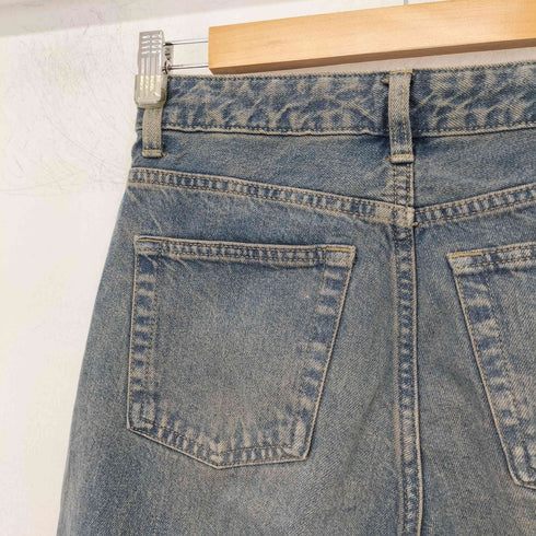 ジーユー GU バレルレッグジーンズ レディース JPN:S