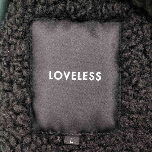 ラブレス LOVELESS フェイクレザームートンジャケット メンズ L