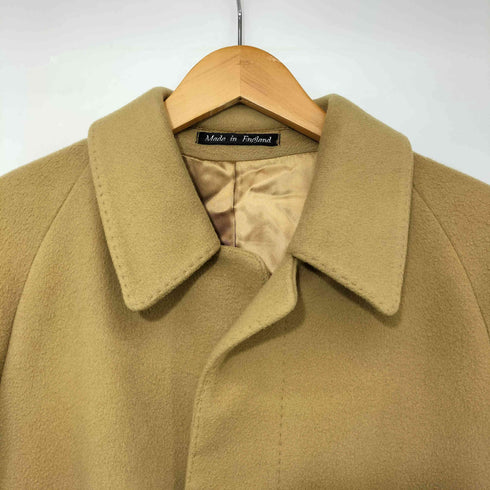 80-90s vintage Windsord 英国製 カシミヤ100 ステンカラーコート メンズ