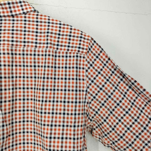 バナナリパブリック BANANA REPUBLIC NON IRON SLIMFIT チェック柄ボタンシャツ メンズ import:XL