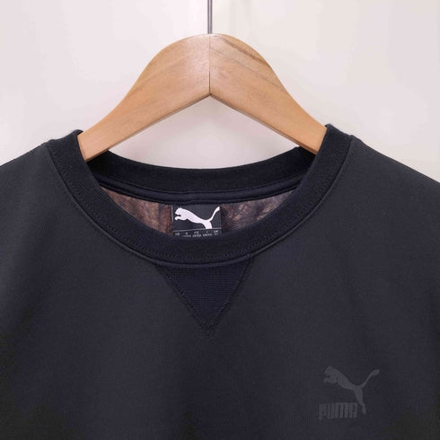プーマ PUMA リアルツリー切替 クルーネックスウェット メンズ