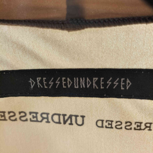 ドレスドアンドレスド DRESSEDUNDRESSED LOGO TURTLENECK ロゴ プリント 長袖 ストレッチ レディース