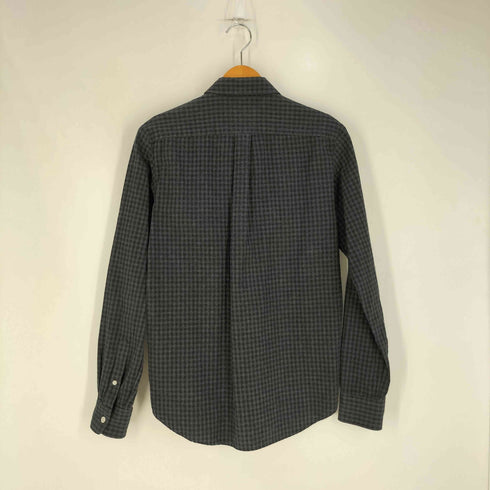 スティーブンアラン Steven Alan USA製 ポプリンチェック コットン L/S シャツ レディース import:S