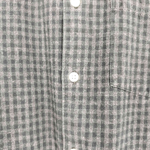 スティーブンアラン Steven Alan USA製 ポプリンチェック コットン L/S シャツ レディース import:S