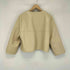 ザラ ZARA ノーカラーフェイクレザージャケット レディース S