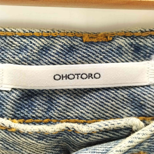 オオトロ OHOTORO ジッパーフライ デニムパンツ レディース 3