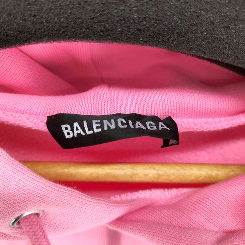 バレンシアガ BALENCIAGA キャンペーンロゴ パーカー 裏起毛 メンズ import:L