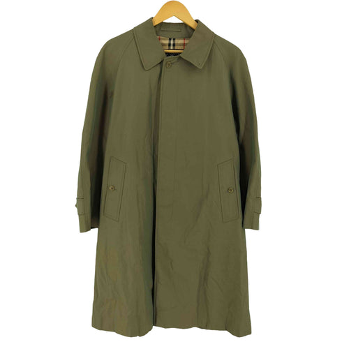 バーバリーズ BURBERRYS 80s 裏地ノバチェック 玉蟲 Balmacaan Coat メンズ
