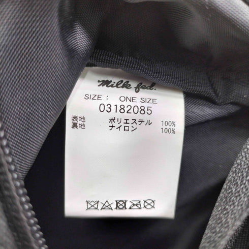 ミルクフェド MILKFED. ロゴワッペン バックパック レディース