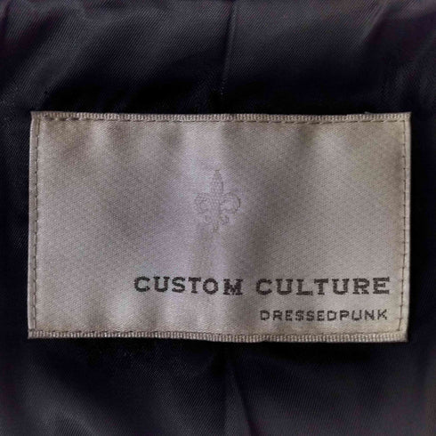 カスタムカルチャー CUSTOM CULTURE ハイネック フェイクスウェードジャケット メンズ JPN:1