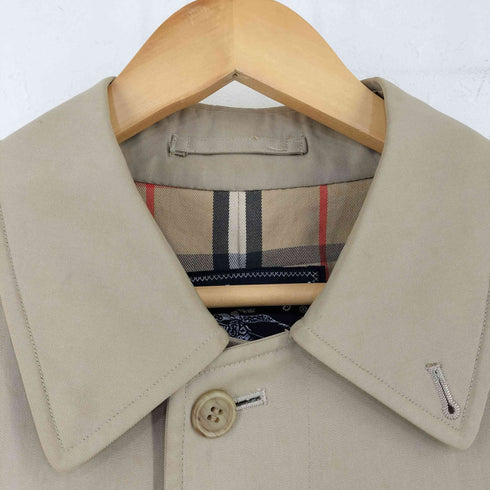 バーバリーズ BURBERRYS 80s 裏地ノバチェック Balmacaan Coat メンズ 90 165