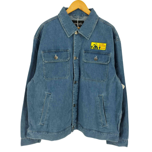 トイマシーン TOY MACHINE VACCINE LOOSE FIT DENIM JACKET メンズ JPN:XL