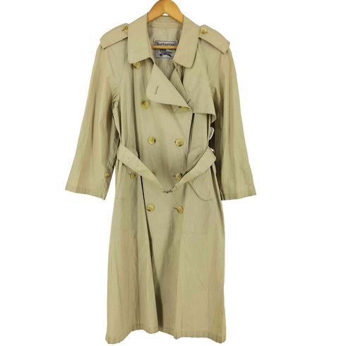 バーバリーズ BURBERRYS 90s 白タグ Trench Coat レディース