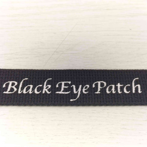 ザブラックアイパッチ THE BLACK EYE PATCH ロゴプリントガチャベルト メンズ