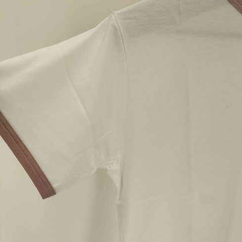 フレッドペリー FRED PERRY プリントリンガーTシャツ レディース JPN:M
