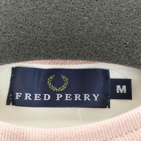 フレッドペリー FRED PERRY プリントリンガーTシャツ レディース JPN:M