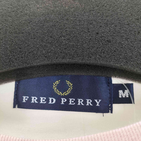 フレッドペリー FRED PERRY プリントリンガーTシャツ レディース JPN:M