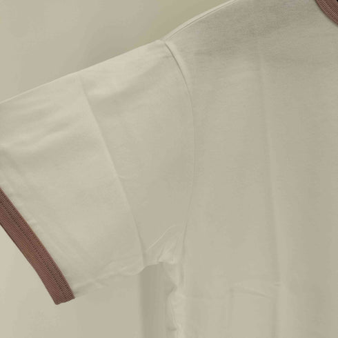 フレッドペリー FRED PERRY プリントリンガーTシャツ レディース JPN:M