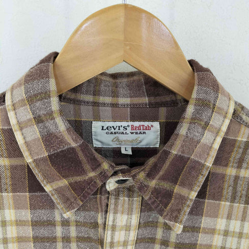 リーバイスレッド Levis RED コットンL/S チェックネルシャツ メンズ JPN:L