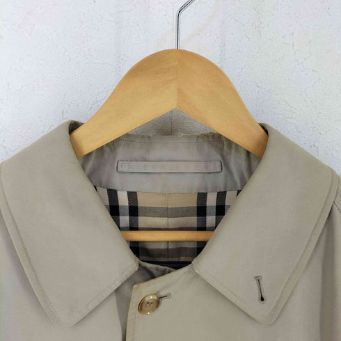 バーバリーズ BURBERRYS 80s イングランド製 裏地ノバチェック Balmacaan Coat メンズ